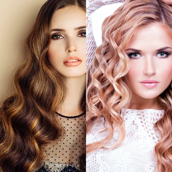 

40pcs/pack Hair Rollers Large & Small Silicone Curlers for Hair Styling Silicone Curling Rollers Salon Tool hair curlers roller