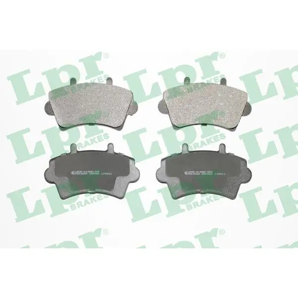 Brake pads NISSAN INTERSTAR/OPEL MOVANO OPEL/RENAULT MASTER 00
