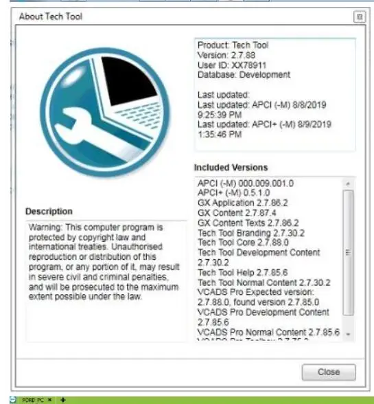 Инструмент 2020 Tech Tool 2.7.88 (PTT / VCADS) разработка + Devtool plus Разблокировка генератора