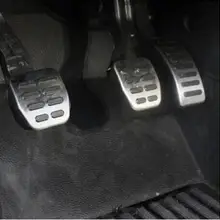 Автомобильные педали из нержавеющей стали для VW SEAT SKODA Golf 3 4 Polo 9N3 Octavia Ibiza Fabia A1 A2 A3 GTI Audi TT педаль