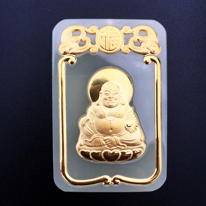 buddha Jadery, Классические Подвески Будды из чистого золота, ожерелье s для мужчин и женщин, Нефритовое ожерелье с драгоценным камнем NGTC, ювелирные изделия, подарки, Черная пятница, предложения - Цвет камня: buddha