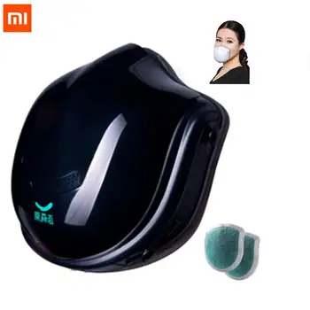 

NEW xiaomi mijia Q5Pro Mask PM2.5 Air Pollution Face Mask Breath Dustproof 4 Layer Protective Electric Mask From youpin