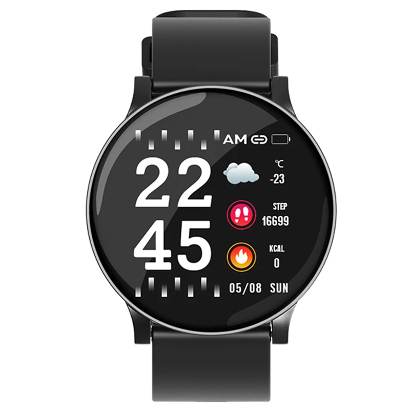 

Smart Watch Men Clock Smart Bracelet Fitness Tracker Blood Pressure Function Fitness Tracker Monitor Weather Forecast 2020 NEW