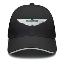 Aston-Martin-логотип-унисекс мальчик кэжуал хип-хоп шляпа рок Кепка