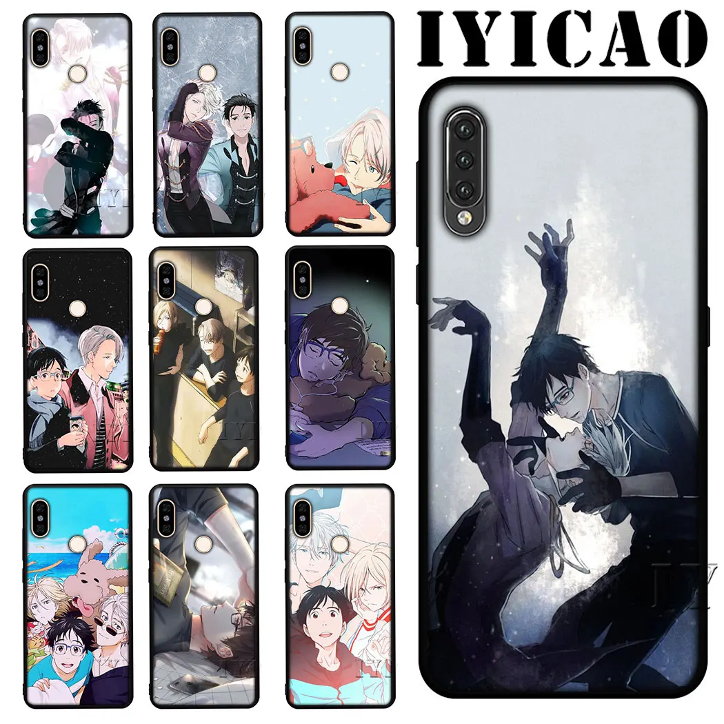 IYICAO Yuri On Ice Soft Silicone Phone for Redmi Note 5 6 7 Pro 5A Prime 7A K20 Go 8 Cover |
