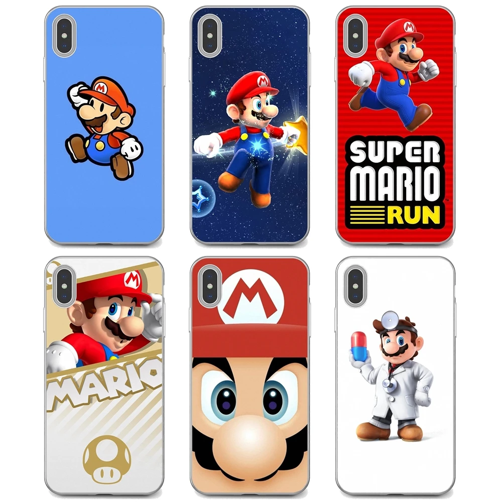 Мягкие чехлы super-mario-bros для Xiaomi mi Redmi Note 3 4 4X 5 6 7 8 8t 9 9s 9t 10 pro lite | Мобильные телефоны и