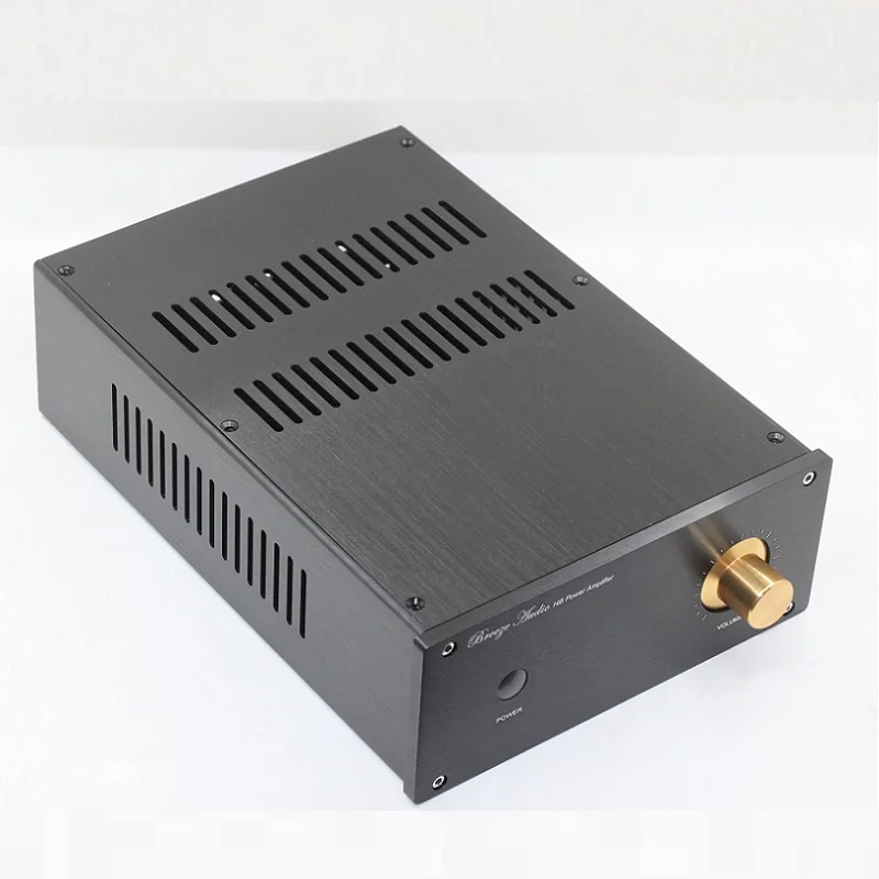 Size (mm) : W220 H90 L311 W220 H90 L311 JC229 Full Aluminum Power AMP Chassis AMP Enclosure Amplifier Case PSU Box DIY