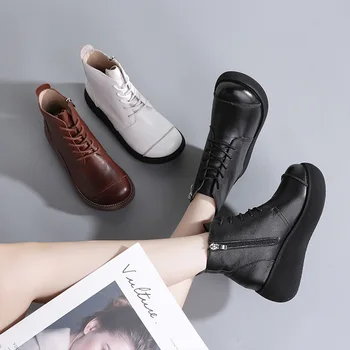 

boots handmade short boots female women's shoes