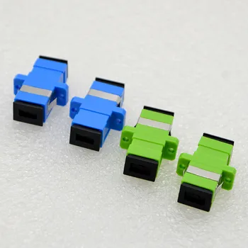 

10PCS New SC/UPC/APC Single Mode Optical Fiber Connector Flange Head Coupler Square joint Adapter Special Free Shipping