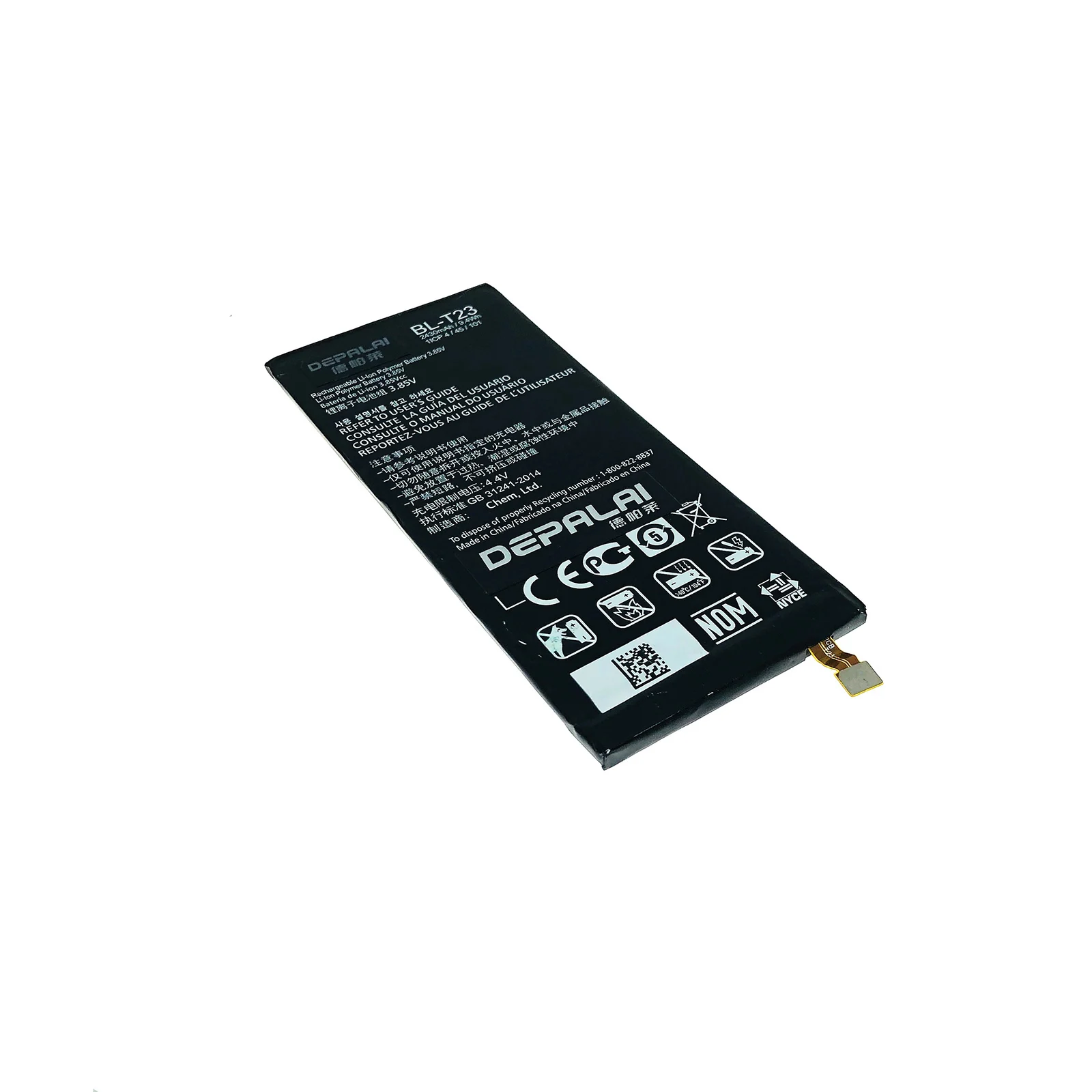 2430 мАч/9.4Wh BL T23 / BLT23 сменная батарея для телефона LG X Cam K580 K580Y F690 K580DS