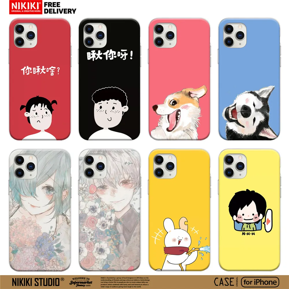 

Cute tpu phone case for iphone 11 pro xr x xs Max for iphone 7 6 8 5 5s se 6s Plus funda coque cases case soft cover