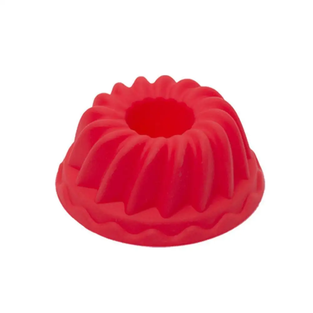 

5/10PCS 3D Swirl Shape Cake Mould For Bakery Kitchen Form Mold Tools Dish Bakeware Mould Baking Silicone Cake Butter Baking O1A0