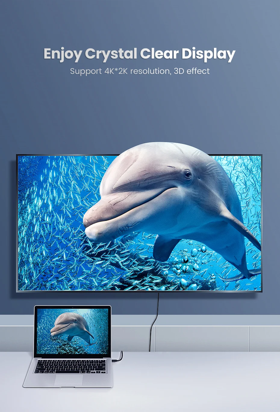 Адаптер Micro HDMI высокоскоростной кабель штекер гнездо Поддержка HD 4K 3D для камер
