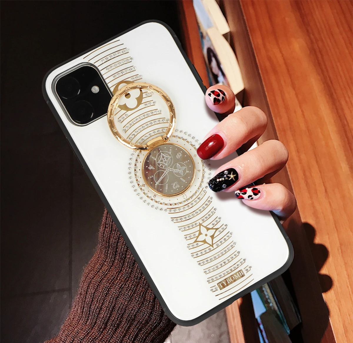 Модный чехол для часов для iPhone 6, 6 S, 7, 8 plus, x, XR, 11 Pro Max, роскошный Алмазный высококачественный силикагель для iPhone 11, чехол