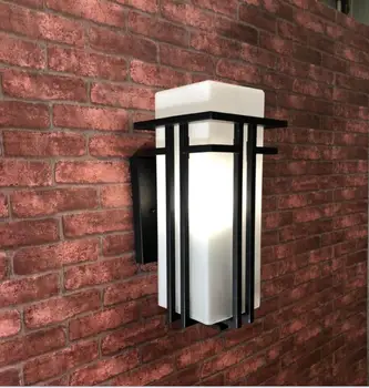 

Outdoor Wall Lamp Waterproof Outdoor Balcony Wall Garden Corridor Avenue Courtyard Wall Lamp LED Wholesale Simple European IP65