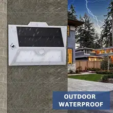 Лидер продаж Светильники для крыльца износостойкая Портативный 9/21/33LED Солнечный настенный светильник движения Сенсор Водонепроницаемый садовый светильник с пультом дистанционного управления