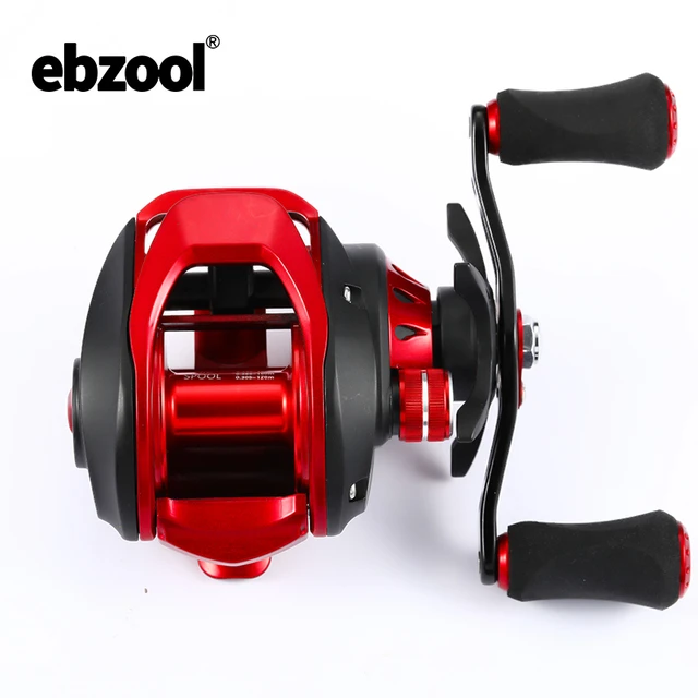 ebzool Best Baitcasting Reel 6.3:1High Speed Fishing Reel 7KG Max Drag Left  Right Hand Reel Reinforced White Bass Reel Fishing - AliExpress