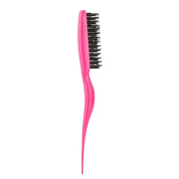 

Plastic Slim Hair Brush Tease Hair Comb Hair Styling Brush