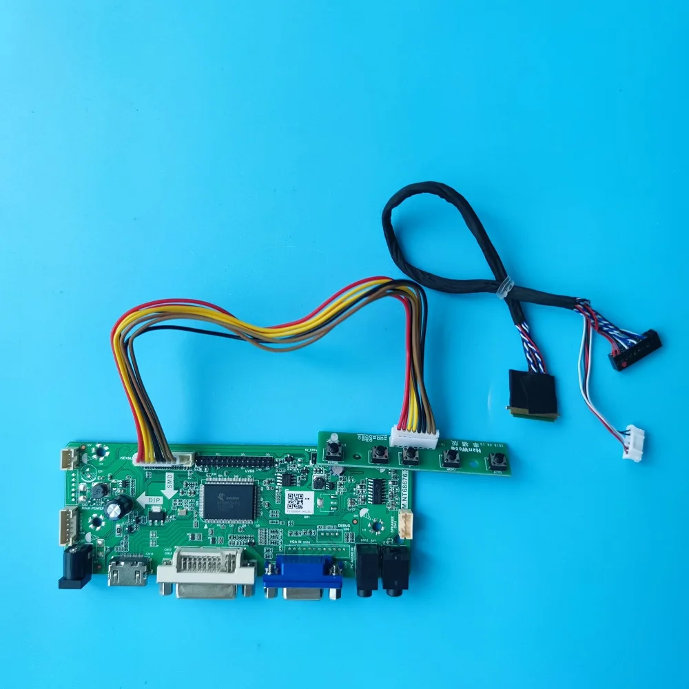 

Комплект для B156XW03 V1 B156XW03 V0 B156XW03 V2 1366X768 15,6 "плата контроллера DVI Аудио ЖК-дисплей светодиодный VGA HDMI-совместимый с AUO дисплей
