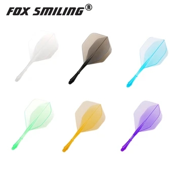

12pcs 6 Colors Professional Dart Flights 2BA Screw Soft In-one Dart Flight Durable Anti-fall