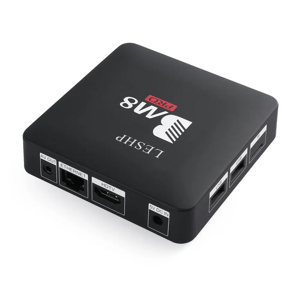 

LESHP BM8PRO TV BOX 4K Android6.0 Amlogic S912 Octa Core 2GB DDR3 32GB EMMC 2.4G/5G Dual WIFI Band BT 4.0 3D Media Player