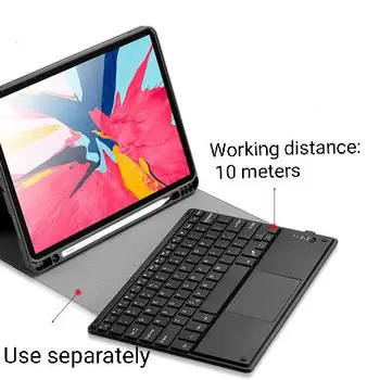 

Hot selling 13.3 inch wireless bluetooth leather keyboard case for new ipads