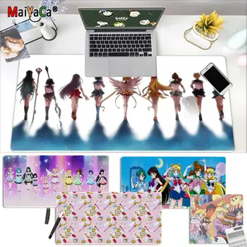 

MaiYaCa Personalized Cool Fashion Sailor Moon DIY Design Pattern Game mousepad Rubber PC Computer Gaming mousepad