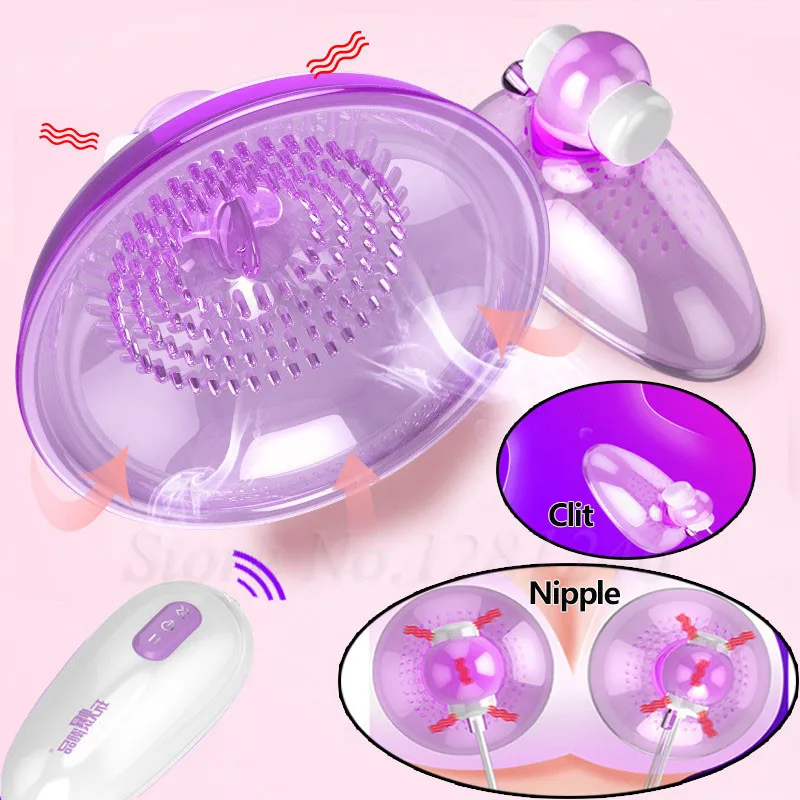 New 12 Mode Breast Vibrators Sucking Pussy Pump Oral Sex Toys For Women Nipple Clitoris