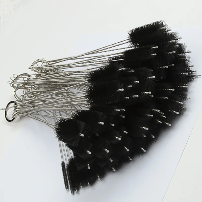 Ten Sets of Utility Brushes Bar-shaped Brush Wire Brush Place of Origin Supply of Goods 304 Stainless Steel Nylon Hair Brush