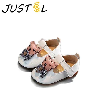 

JUSTSL Spring 2020 New Female Baby Princess Shoes Cartoon Child Toddler Shoes Infant First Walk Shoes