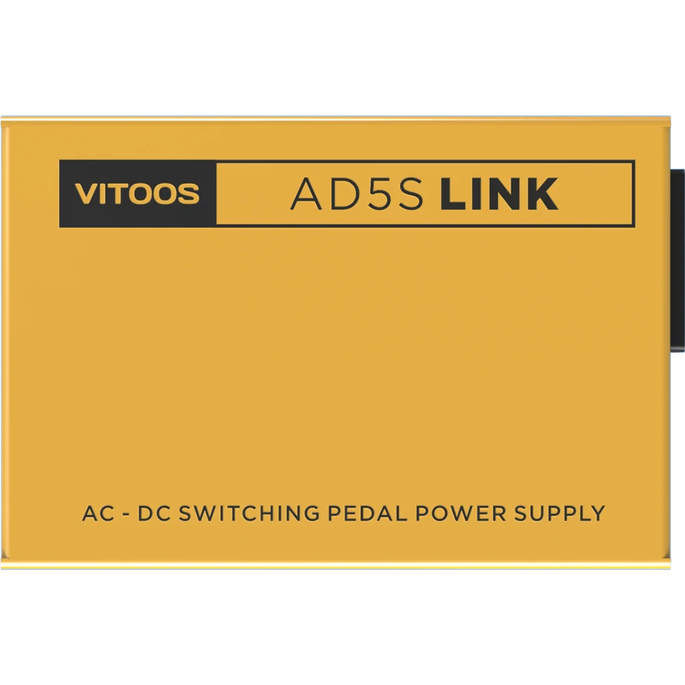 Effect Pedal Power Supply VITOOS AD5S LINK AD5SL Fully Isolated Filter Ripple Noise Reduction High Power Digital