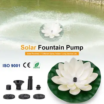 

Dropshipping Solar Fountain Floating Fountain Garden Fountain Bird Bath Water Panel Fountain Pump Garden Pond Pool