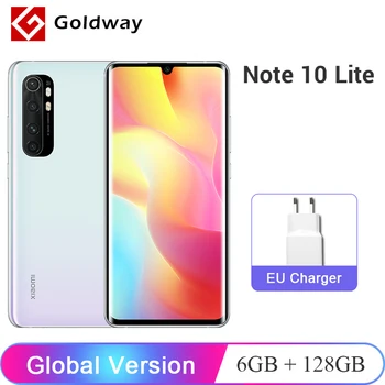 

Global Version Xiaomi Mi Note 10 Lite 6GB RAM 128GB ROM Mobile Phone 64MP Quad Camera Snapdragon730G 6.47" AMOLED Screen 5260mAh