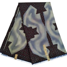 Качественная африканская восковая ткань Анкара африканская вощеная ткань принтом 6 ярдов нигерийская батик ткань платье материал ПОЛИЭСТЕР швейная ткань