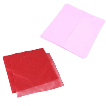 

HOT 2 Bag (Including 38-43 Sheets) 50x50CM Tissue Paper Party Present Gift Wrapping - red & light pink