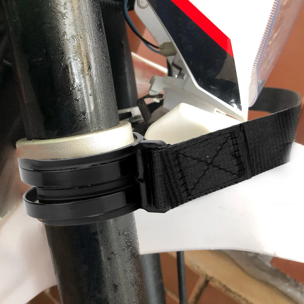 Motorcycle Wheel Strap For 50-70mm Fork Pipe Seat Motorcycle Towing Straps Pull Sling Belt Holder Hooks Rescue Enduro Racing Pit Dirt Bike Accessories