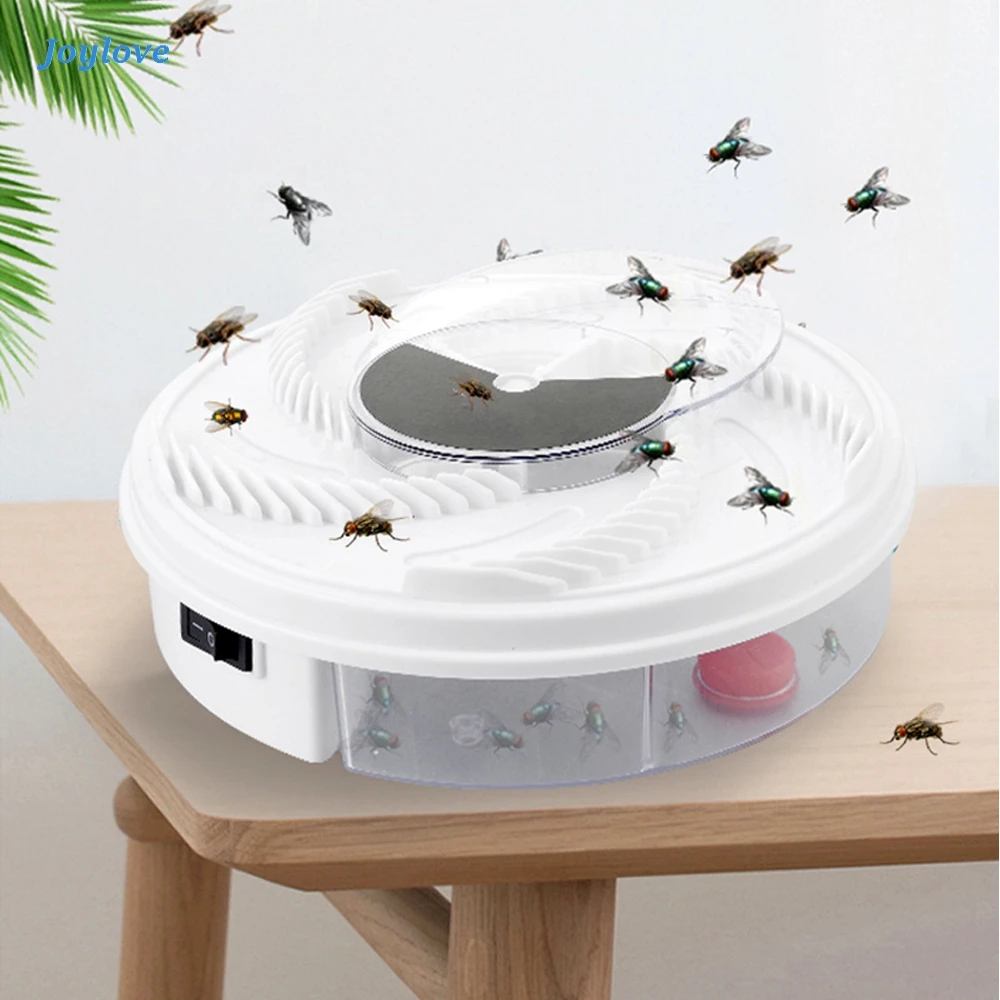 

JOYLOVE New Electric Fly Trap USB Pest Device Insect Catcher Recycling Automatic Flycatcher Flies Trap Catching Insect Killer