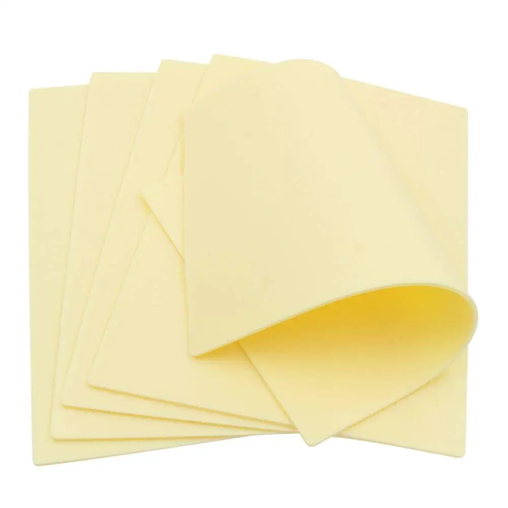3/5/10/15/20PCS 15*20*0.12cm Tattoo Skin Practice Thick Blank Double Sides Tattoo Practice Skin Soft Silicone Pading