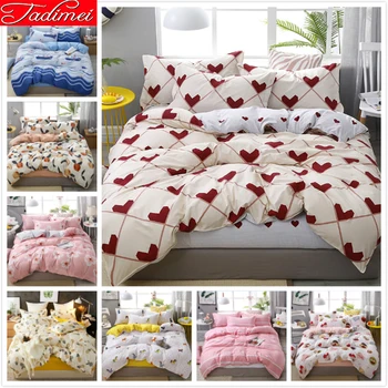 

Girl Kids Chile Lover Adult Couple Soft Cotton Bedding Set Duvet Cover Sheet Pillowcase Single Twin Full Double Queen King Size