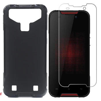 

For Cubot Quest 5.5" Case Cover + Screen Protector Tempered Glass Protective Film For Cubot Quest