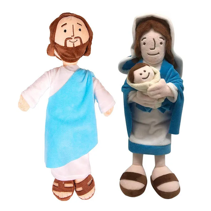 32cm My Friend Jesus Plush Toy Soft Stuffed Plushie Doll Christian Toys Christ Religious Decoration for Kids Birthday Gifts | Игрушки и