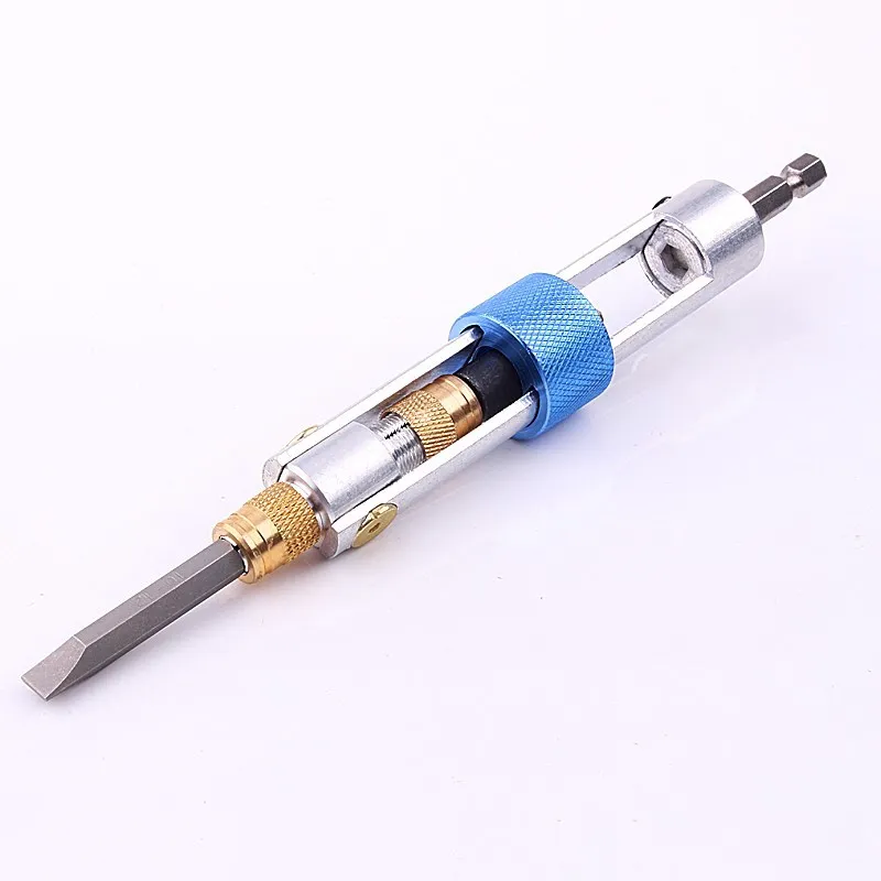 20pcs High Speed Steel Half Time Drill Bit Set with Case Double Use Multi-functional Hand Screwdriver Head Kit Tool Accessories