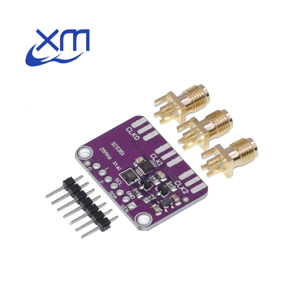 Si5351A I2C 25MHz Controller Signal Generator Breakout Board 8~160MHz f/ Arduino