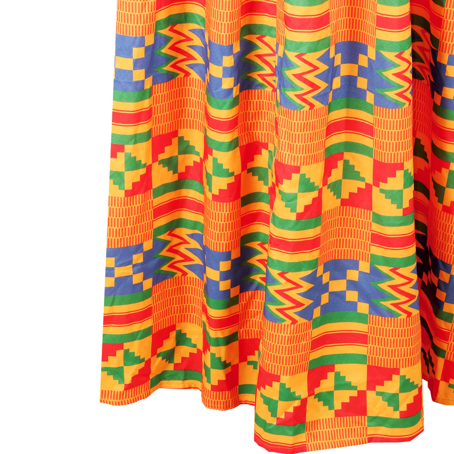 Longue robe africaine wax pour femmes 46