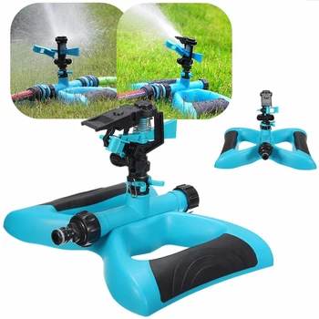 

Garden Sprinklers Automatic Watering Grass Lawn 360 Rotating Water Sprinkler 3 Arms Nozzles Garden Irrigation Tools