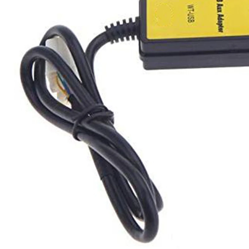 Aux интерфейс, Автомобильный USB MP3 Интерфейс адаптер 3,5 мм AUX вход для 2005-2011 Camry 2003- Corolla 2004-2010 Highlander 2004-2