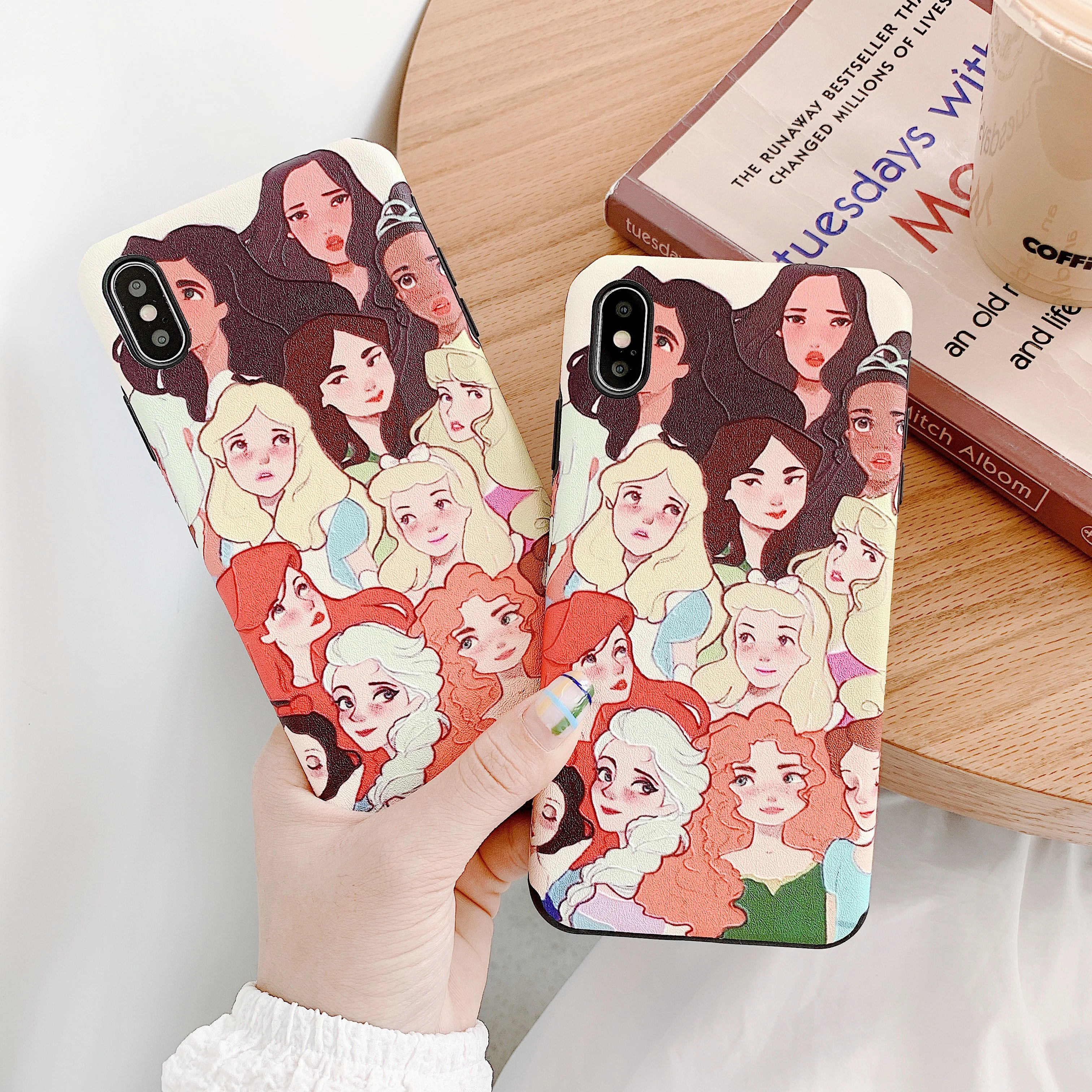 

Phone cases for huawei p20 lite honor 8x Disneys Cartoon Sleeping Beauty iphone xr case Soft silk print nova2s mate20pro cover