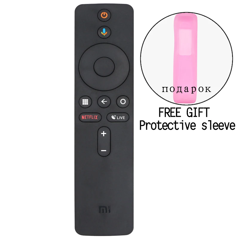 Используется Замена для Bluetooth голосового дистанционного управления Xiaomi Mi Smart TV BOX