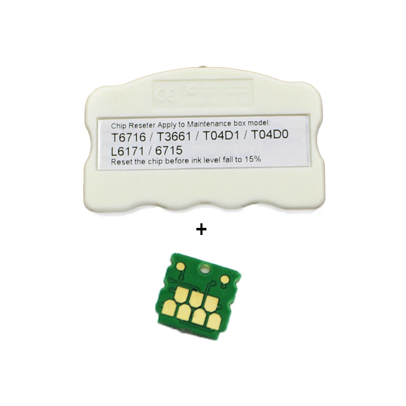 CISSPLAZA 1PC T04D0 восстановитель чипа для обслуживания совместимый с Epson L7750 Φ L7160 L7180 |