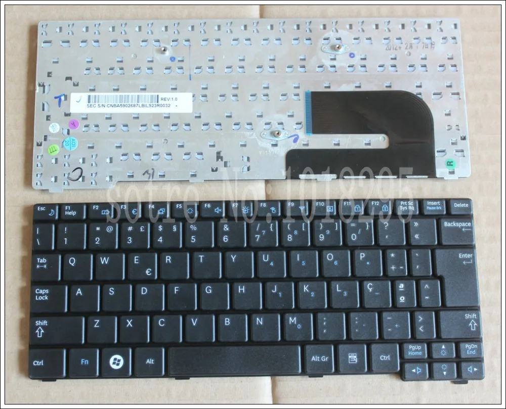 Portugal Laptop Keyboard for Samsung N150 plus N143 N145 N148 N128 N158 NB30 NB20 N102 N102S PO Black | Компьютеры и офис